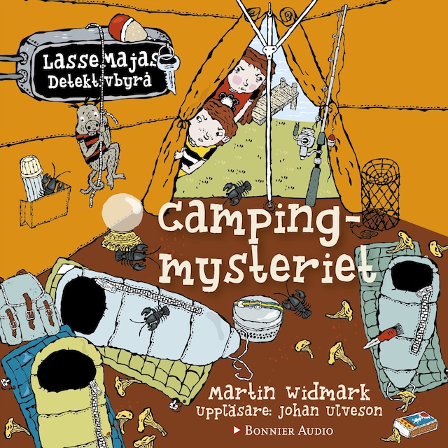 Couverture de livre pour Campingmysteriet