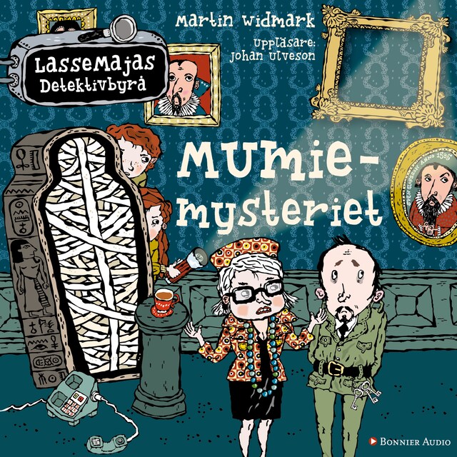 Couverture de livre pour Mumiemysteriet