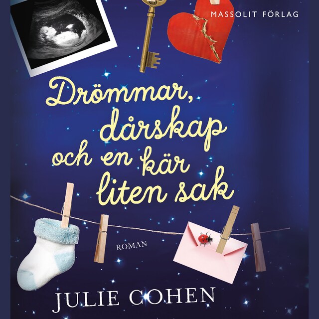 Book cover for Drömmar, dårskap och en kär liten sak