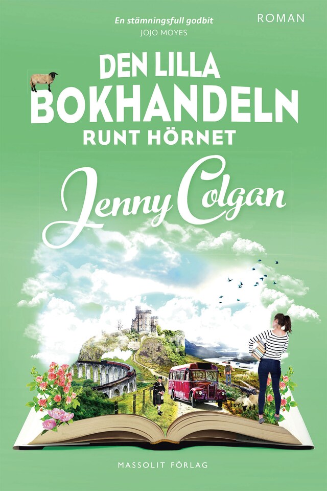 Book cover for Den lilla bokhandeln runt hörnet