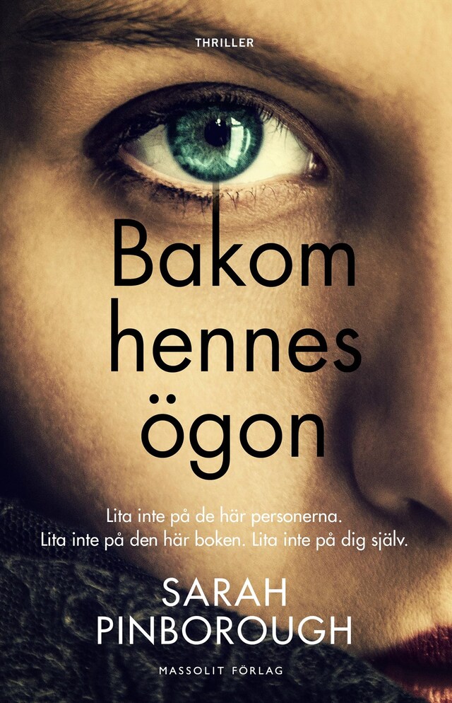 Book cover for Bakom hennes ögon