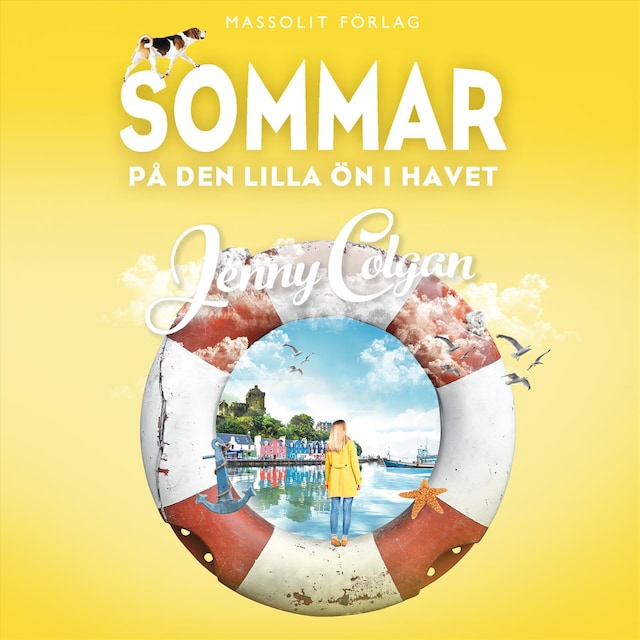 Boekomslag van Sommar på den lilla ön i havet