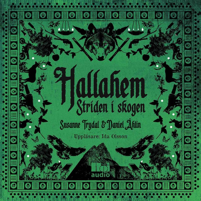 Okładka książki dla Hallahem - Striden i skogen