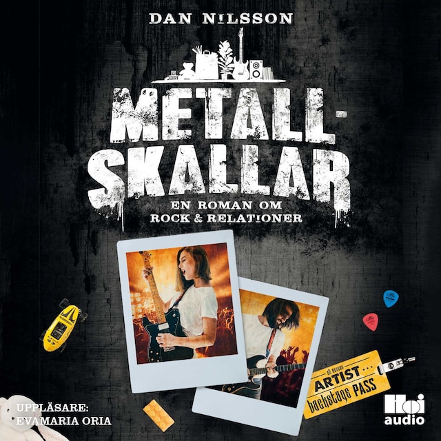 Book cover for Metallskallar
