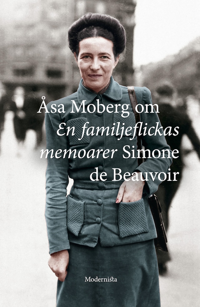 Copertina del libro per Om En familjeflickas memoarer av Simone de Beauvoir