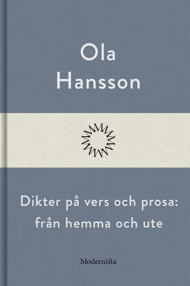 Book cover for Dikter på vers och prosa: från hemma och ute
