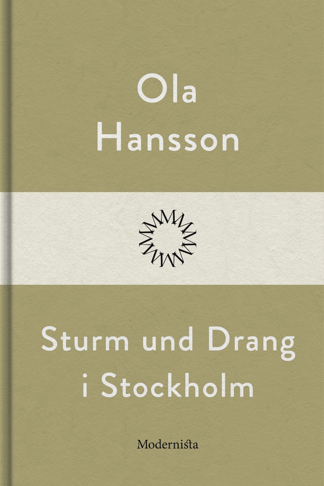 Portada de libro para Sturm und Drang i Stockholm