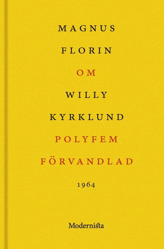 Copertina del libro per Om Polyfem förvandlad av Willy Kyrklund