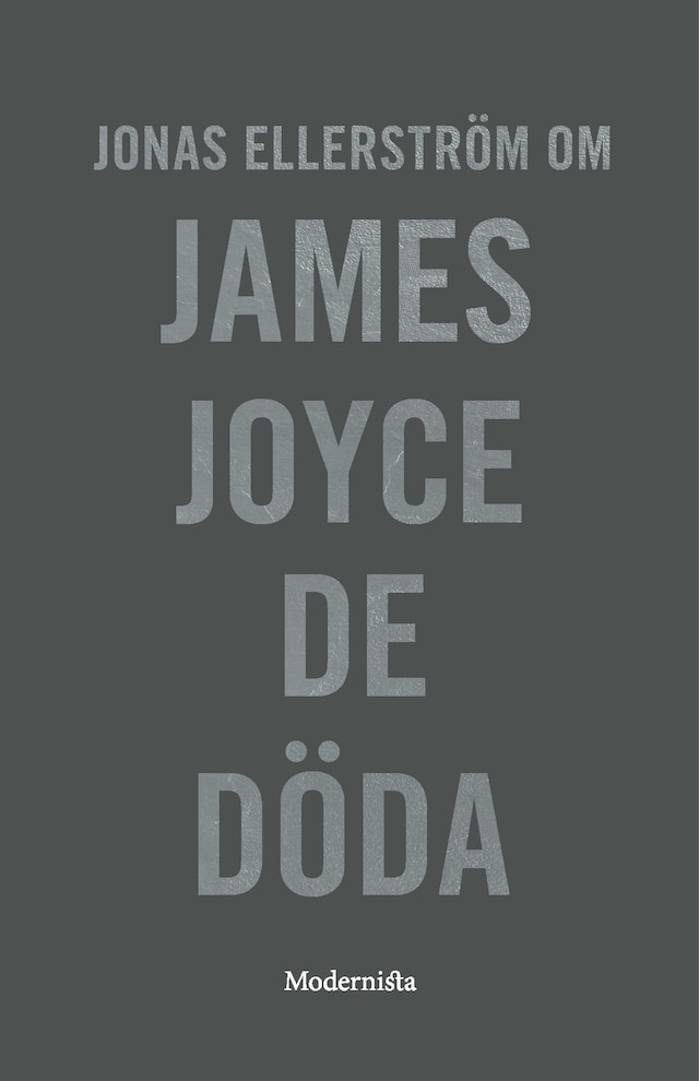 Kirjankansi teokselle Om De döda av James Joyce