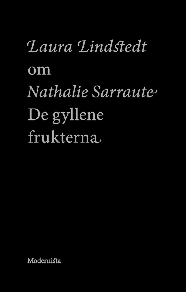 Okładka książki dla Om De gyllene frukterna av Nathalie Sarraute