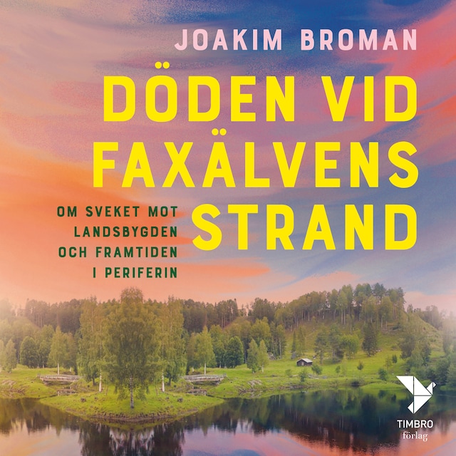 Book cover for Döden vid Faxälvens strand