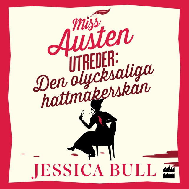 Book cover for Den olycksaliga hattmakerskan