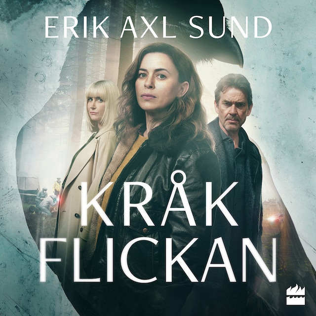 Kråkflickan ljudboksomslag