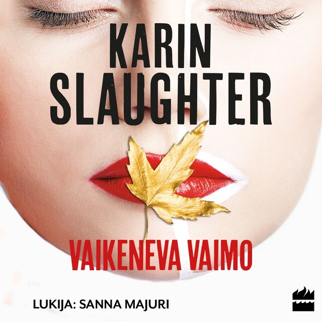 Book cover for Vaikeneva vaimo