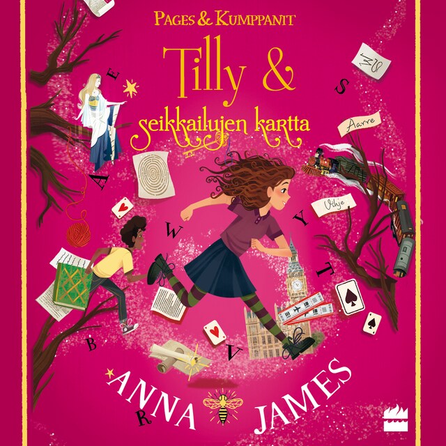 Book cover for Tilly ja seikkailujen kartta
