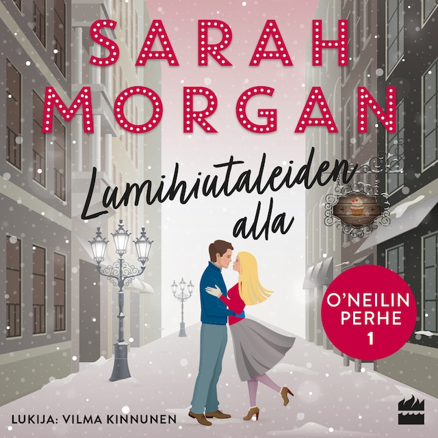 Book cover for Lumihiutaleiden alla