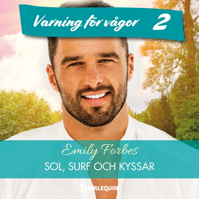 Couverture de livre pour Sol, surf och kyssar