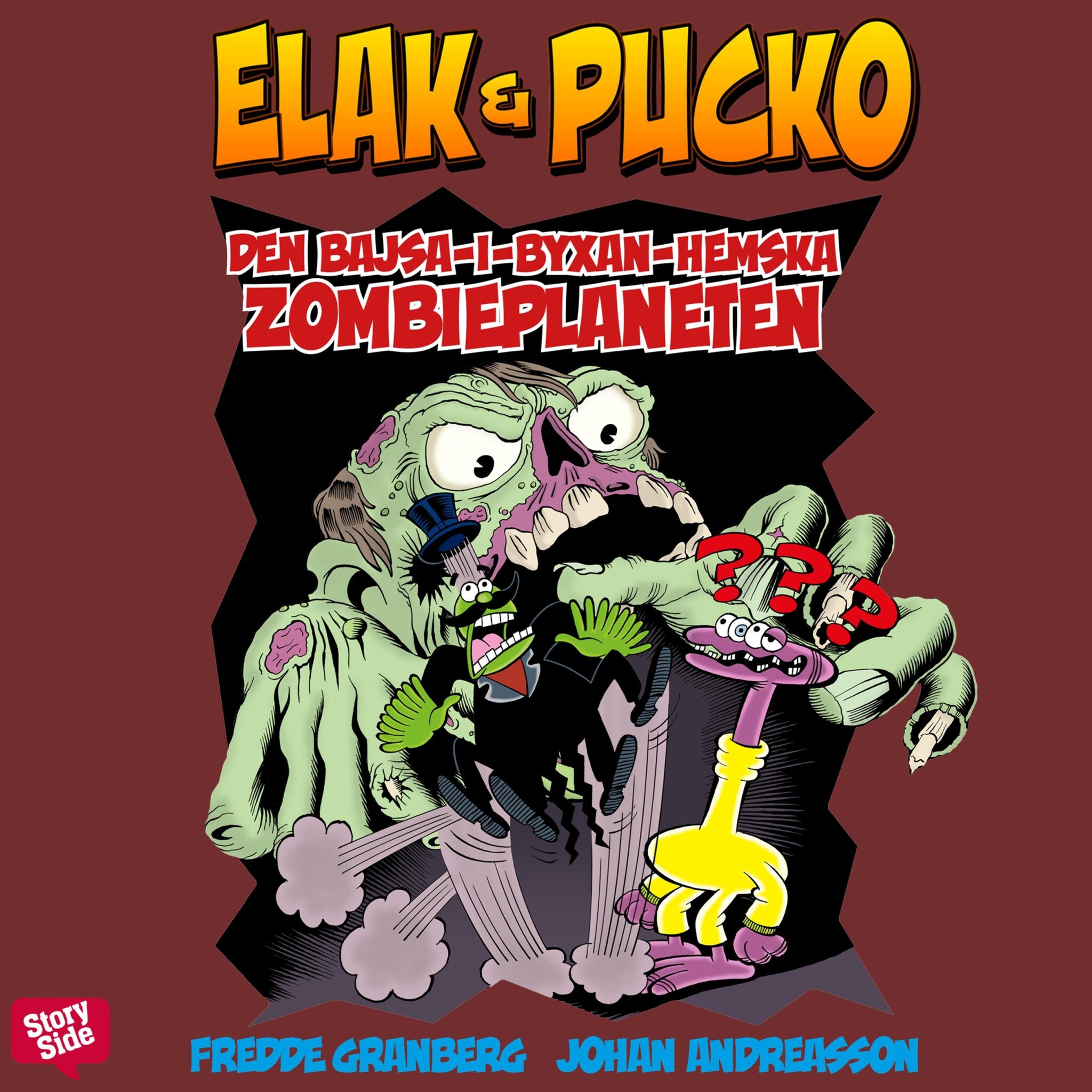 Elak &amp; Pucko Den bajsa-i-byxan-hemska zombieplaneten
