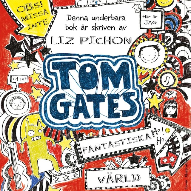 Buchcover für Tom Gates fantastiska värld