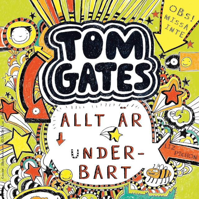 Okładka książki dla Tom Gates. Allt är underbart