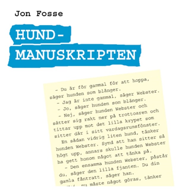 Book cover for Hundmanuskripten