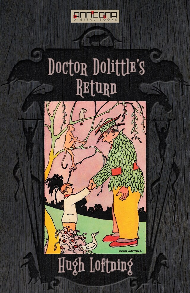 Kirjankansi teokselle Doctor Dolittle's Return
