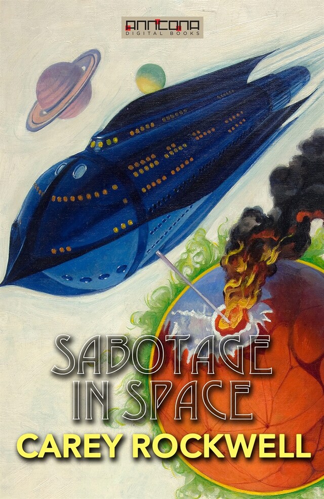 Book cover for Sabotage in Space
