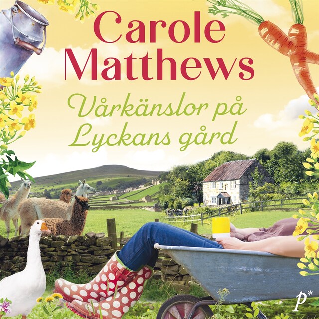 Copertina del libro per Vårkänslor på Lyckans Gård