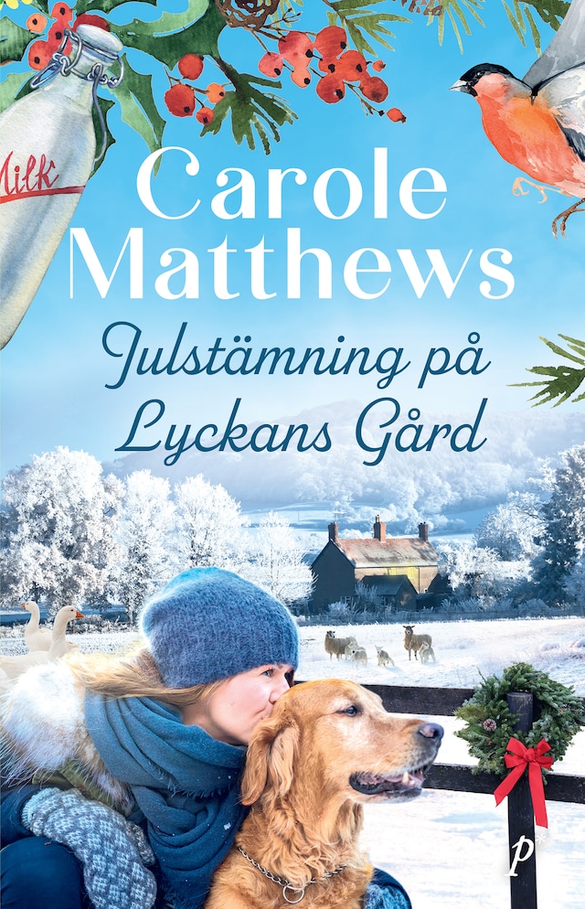 Book cover for Julstämning på Lyckans Gård