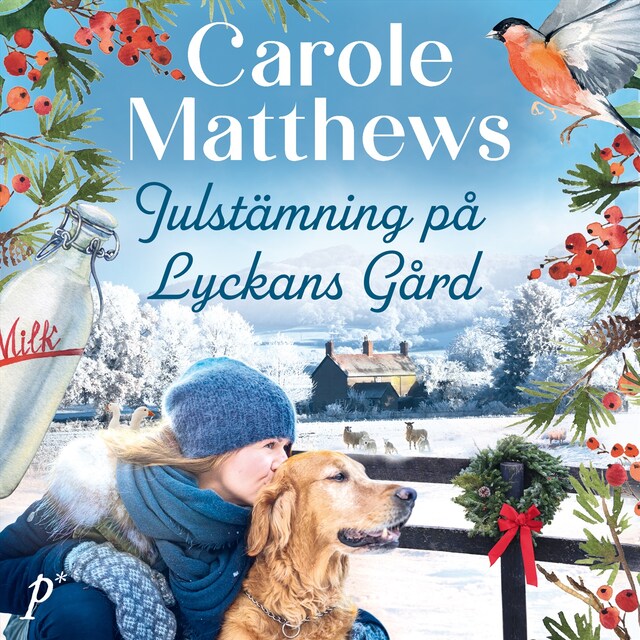 Book cover for Julstämning på Lyckans Gård