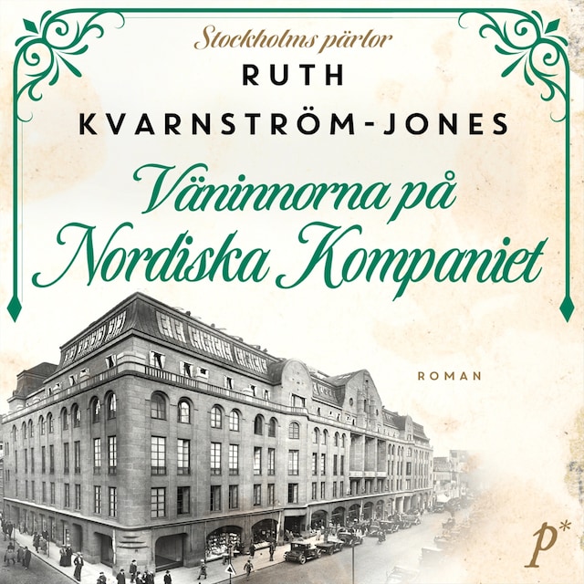 Book cover for Väninnorna på Nordiska Kompaniet