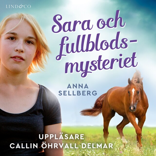Okładka książki dla Sara och fullblodsmysteriet