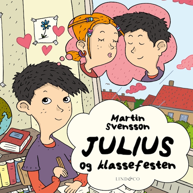 Couverture de livre pour Julius og klassefesten