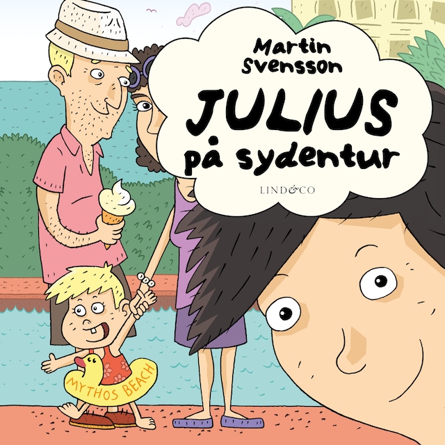 Boekomslag van Julius på sydentur