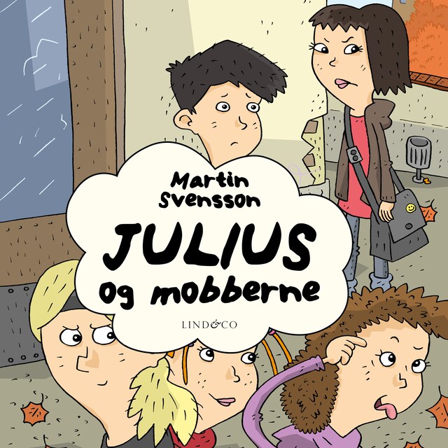 Kirjankansi teokselle Julius og mobberne