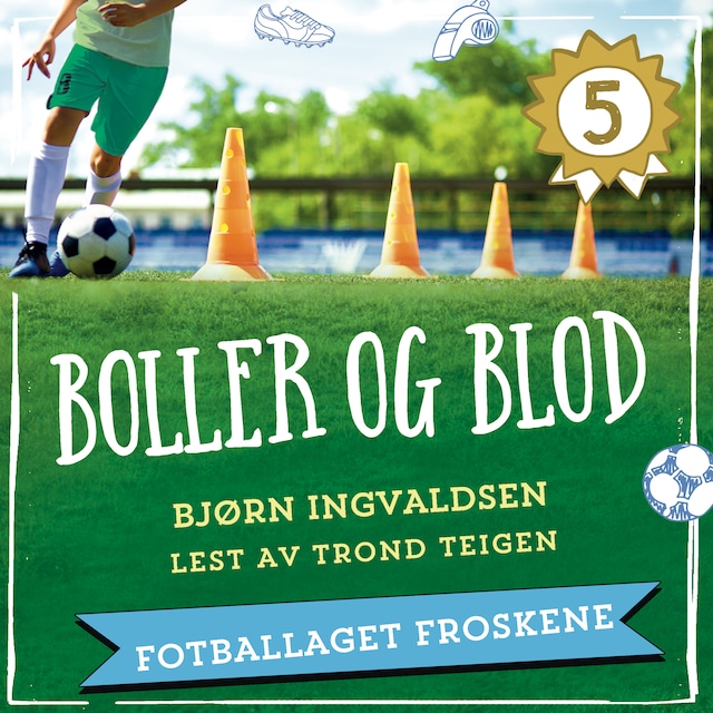 Book cover for Boller og blod
