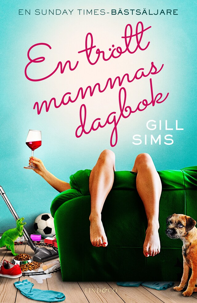 Book cover for En trött mammas dagbok