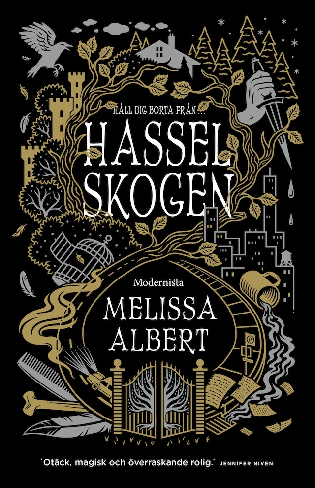 Copertina del libro per Hasselskogen