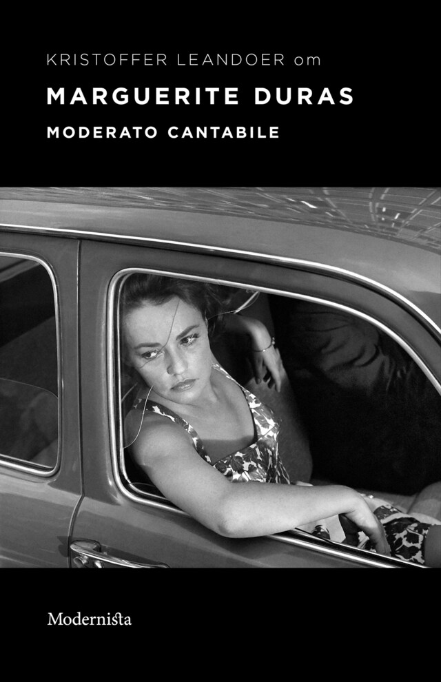 Couverture de livre pour Om Moderato cantabile av Marguerite Duras