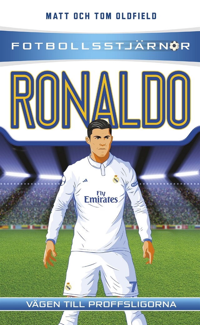 Bokomslag för Fotbollsstjärnor: Ronaldo