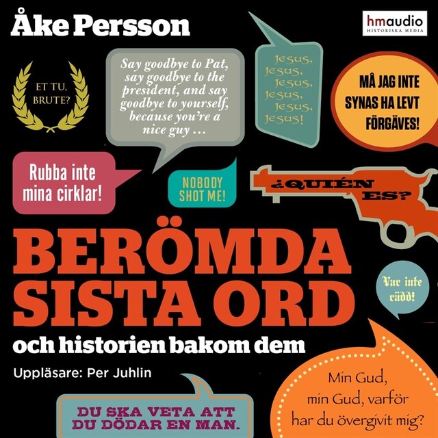 Book cover for Berömda sista ord