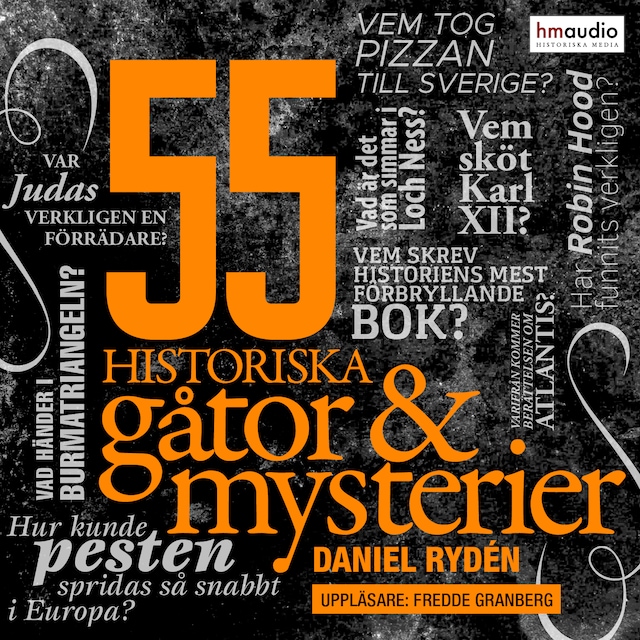 Book cover for 55 historiska gåtor och mysterier