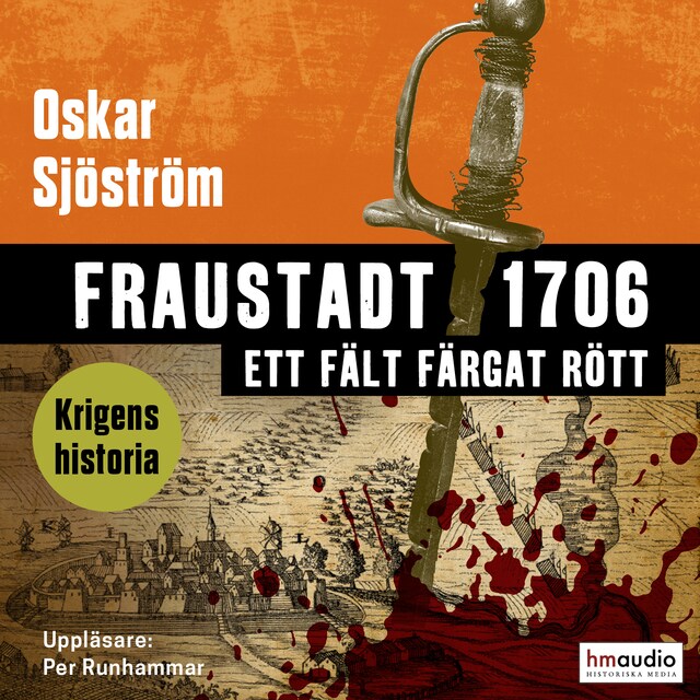 Kirjankansi teokselle Fraustadt 1706 – ett fält färgat rött