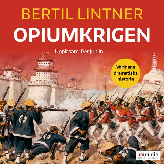 Copertina del libro per Opiumkrigen