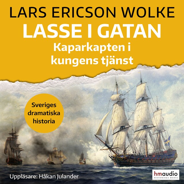 Book cover for Lasse i gatan : kaparkapten i kungens tjänst