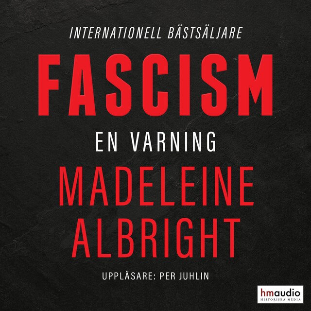Book cover for Fascism. En varning