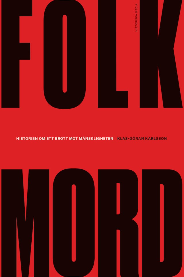 Book cover for Folkmord