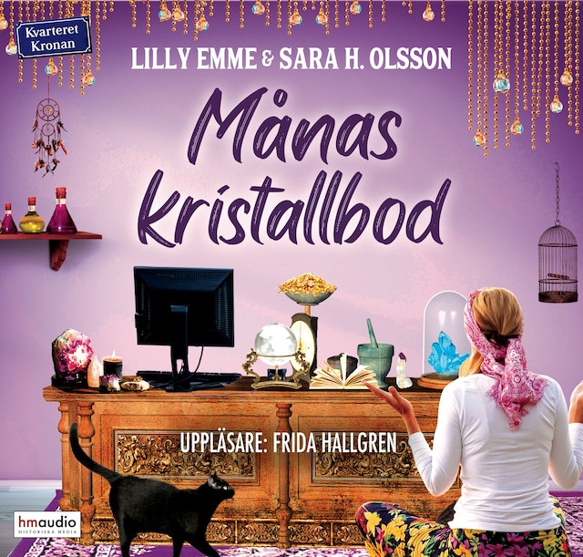 Book cover for Månas kristallbod