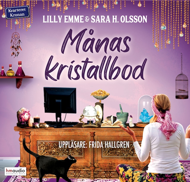 Buchcover für Månas kristallbod