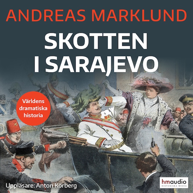 Couverture de livre pour Skotten i Sarajevo